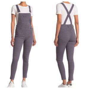 NWT WeWoreWhat High Rise Skinny Grey Overalls